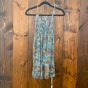 Blue light summer dress